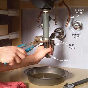 Install A Vanity Sink Diy Family, How To Install A Vanity
