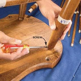 Fix a Wobbly Chair: Reglue a Wooden Chair | The Family 
