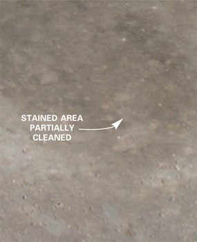 How To Remove Paint From Concrete And Other Stains Family Handyman