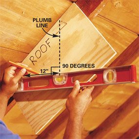 Make a simple rafter jig