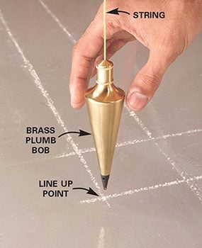 how to use a level what is a plumb bob