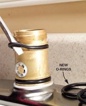 Will thicker o-ring stop this faucet leak? - Home Improvement