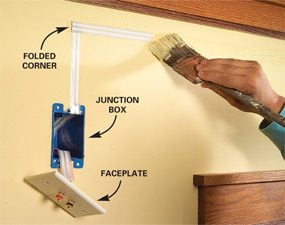 How To Hide Wiring Speaker And Low, Hiding Surround Sound Wires