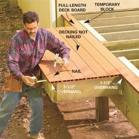decking wood plans
