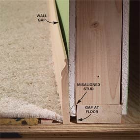How To Install Baseboard Trim Even On