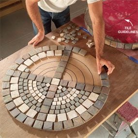 Build An Outdoor Table With Tile Top