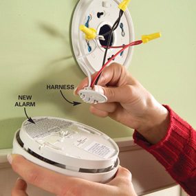 Install New Hard Wired Or Battery Powered Smoke Alarms Family Handyman,Entryway Shoe Storage Solutions