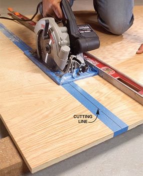 How to Cut Plywood With a Circular Saw Without Splintering 
