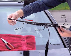 How To Change Wiper Blades On Your Car Family Handyman