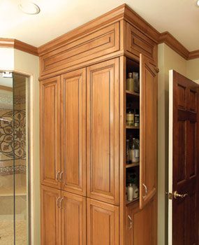 Easy-access cabinet