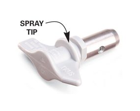 Spray tip drop-out