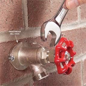 How To Repair A Noisy Outdoor Faucet