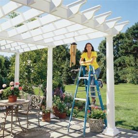 How To Shade Your Deck Or Patio With A Diy Awning Family Handyman