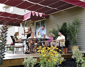 How to Shade Your Deck or Patio with a DIY Awning � The ...