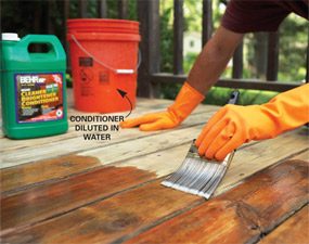 How to Remove Flaking Deck Stain The Family Handyman