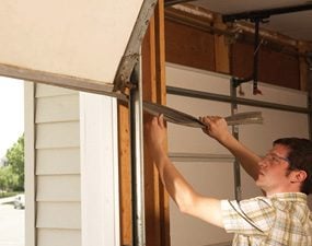 Fixing Garage Door Bottom Seal Diy, How Much Does It Cost To Replace Garage Door Bottom Seal