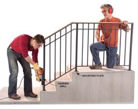 outdoor stair railing outdoor railings for steps