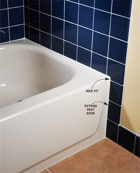 Tile Layout For Tubs And Showers Diy, How To Tile A Bathtub