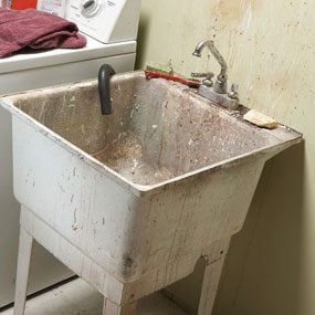 Old sink