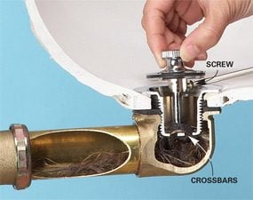 replace tub drain