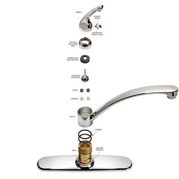 Ball-type faucet parts