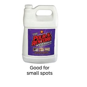 Clean Garage Floors Remove Oil Stains From Concrete