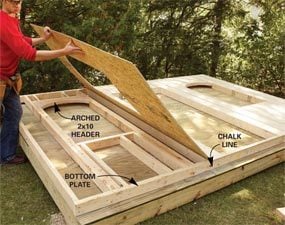 How to Build a Shed on the Cheap