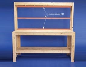 How to Build a DIY Workbench: Super Simple $50 Bench ...