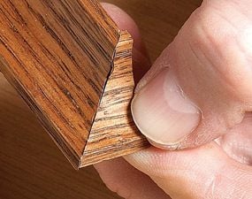 super glue wood molding