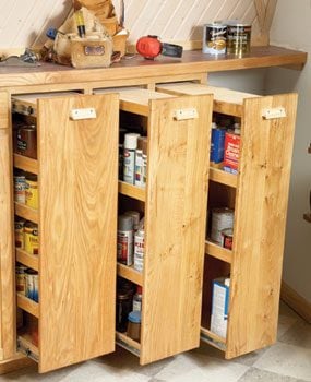 Pullout Pantry Shelving Solutions