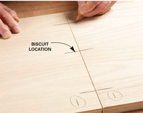 Building Cabinets With Biscuit Joints