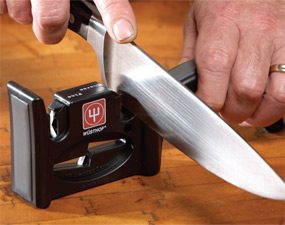 the knife sharpener