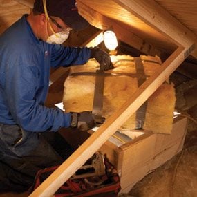 insulated attic access door