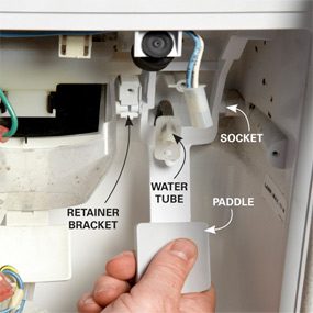 Water installation refrigerator whirlpool line White 36
