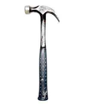 Hammer with curved claw