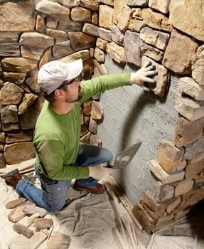 Modern stone veneer installation tips from a professional installer.