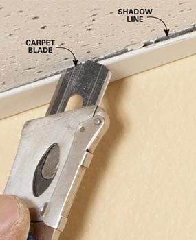 Drop Ceiling Tiles Installation Tips The Family Handyman