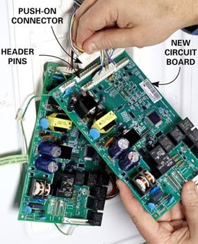 Swap out the circuit board