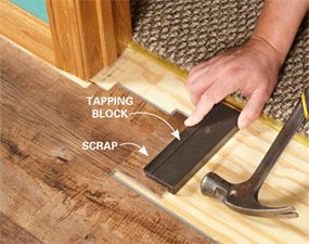 How To Install Luxury Vinyl Plank Flooring The Family Handyman