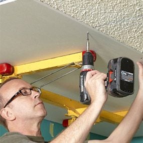 How To Er Popcorn Ceiling With