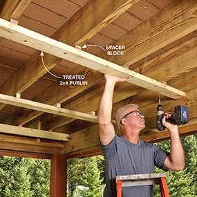 Under-Deck Roof | The Family Handyman