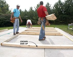 how to build a garage