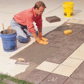 Patio Tiles: How to Build a Patio With Ceramic Tile (DIY)