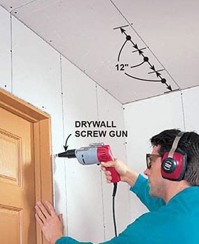 How To Hang Drywall Like A Pro The Family Handyman