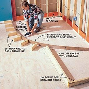 How To Build Shower Pans Diy Family, Diy Tile Shower Floor Pan