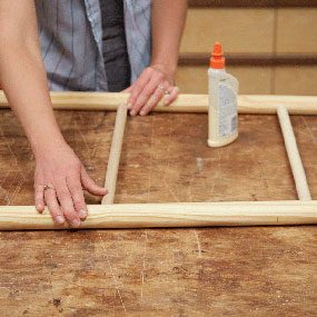 Step 3: Build the Ladder how to make a blanket ladder