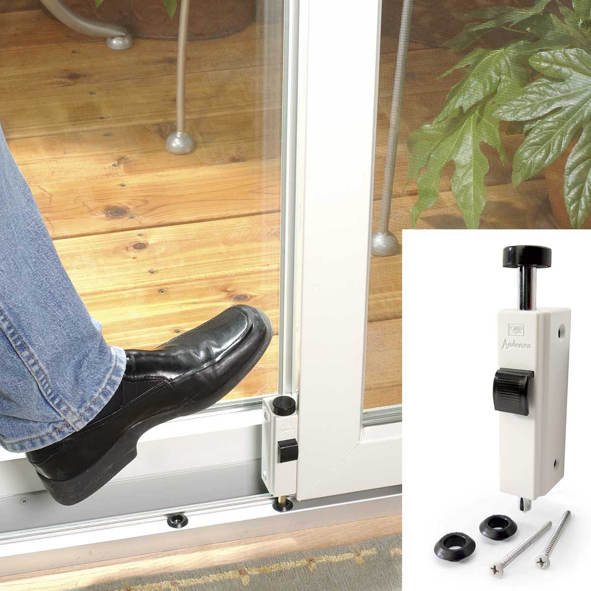 What are some tips for buying patio door security locks?