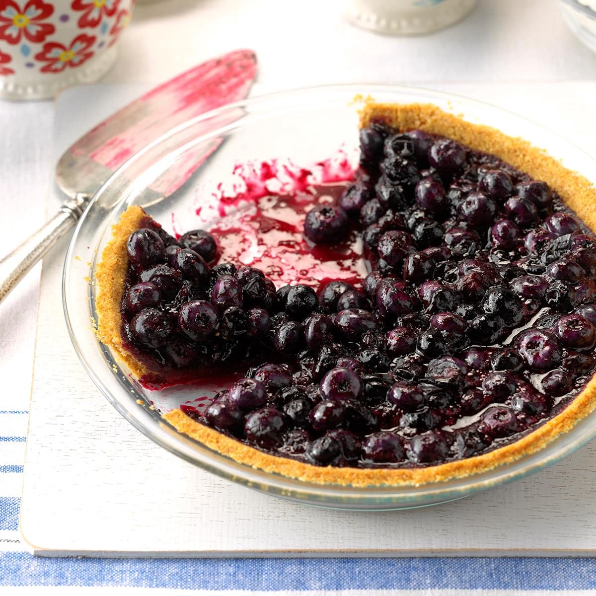 Blueberry Pie with Graham Cracker Crust Recipe Taste of Home