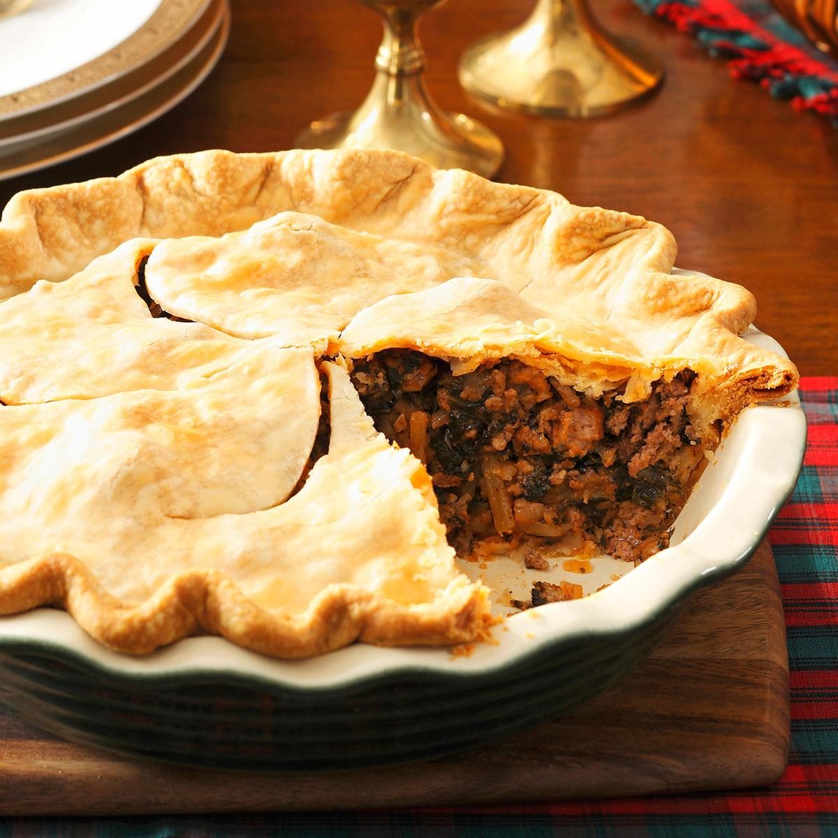 Christmas Eve Meat Pie Recipe | Taste of Home