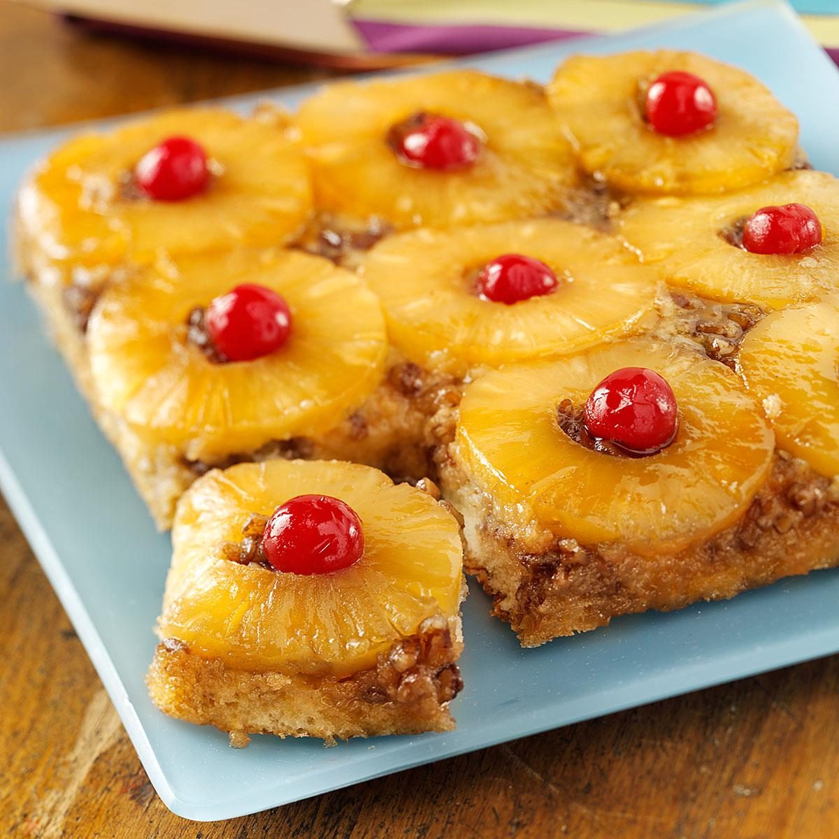 Classic Pineapple Upside-Down Cake Recipe | Taste of Home